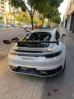 Карбоновое заднее антикрыло с крышкой багажника для PORSCHE 911 992.1 CARRERA S 2019–2025