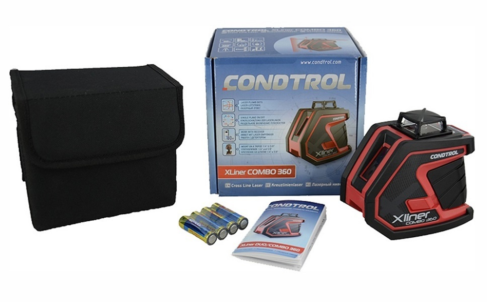 Лазерный нивелир CONDTROL XLiner Combo 360 1-2-119