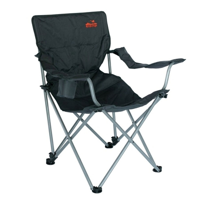 Tramp кресло с регулируемым наклоном спинки TRF-012 (черный/серый)