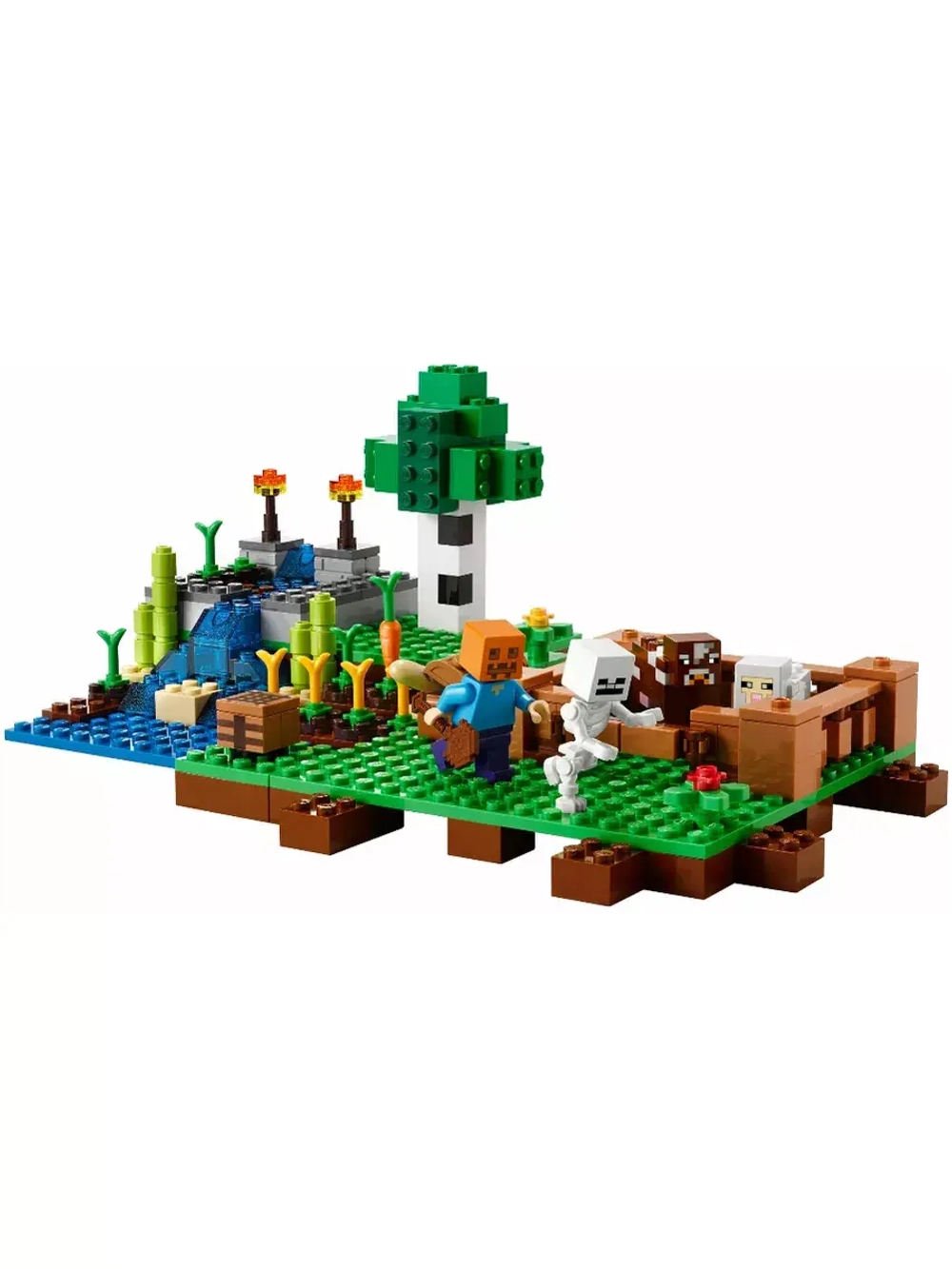 Конструктор Майнкрафт Ферма 262 детали