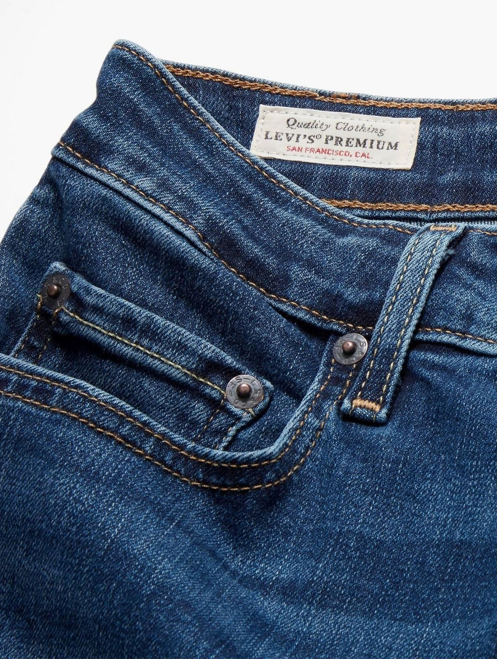 Джинсы женские LEVI'S 725 HIGH RISE BOOTCUT BLUE WAVE DARK