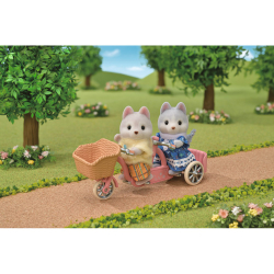 Sylvanian Families - Хаски на велосипеде Набор с фигурками 5637