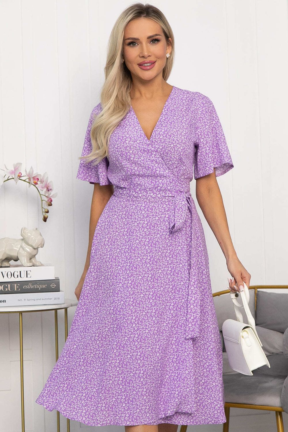 Платье Мода люкс (сиреневое) П13796-35М LT Collection