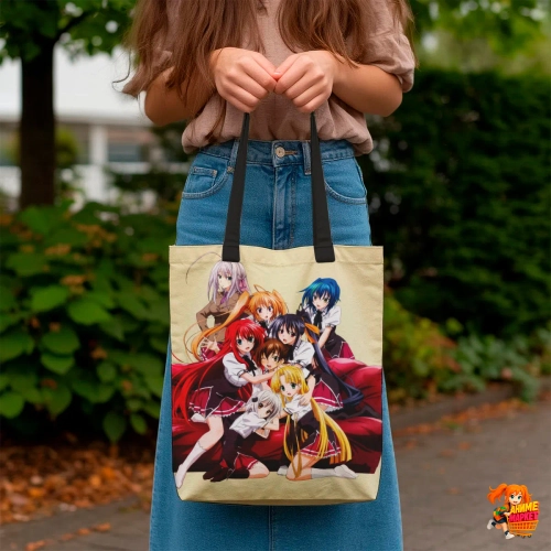 Сумка шоппер с принтом High School DxD