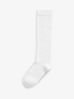 Гольфы хлопковые для девочки Next 193-074, 3 шт., Белый