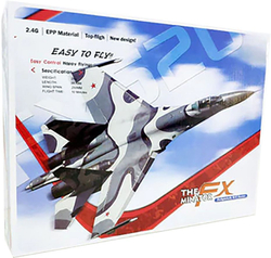 Радиоуправляемый самолет Fei Xiong SU-35 2.4G - FX620-RED