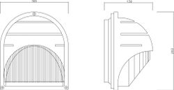 Фасадный светильник Arte Lamp