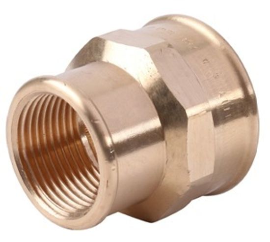 Viega муфта переходная (бронза) 1" х 3/4"