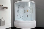 Душевая кабина Royal Bath RB150ALP-T 150x100 профиль белый/стекло прозрачное