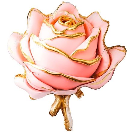 Фигура "Гламурная розовая роза"