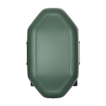 Лодка надувная для рыбалки Тонар Бриз 190 с веслами серый