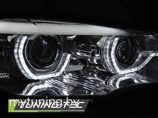Передние фары AE DRL LED CHROME HID для BMW X5 E70