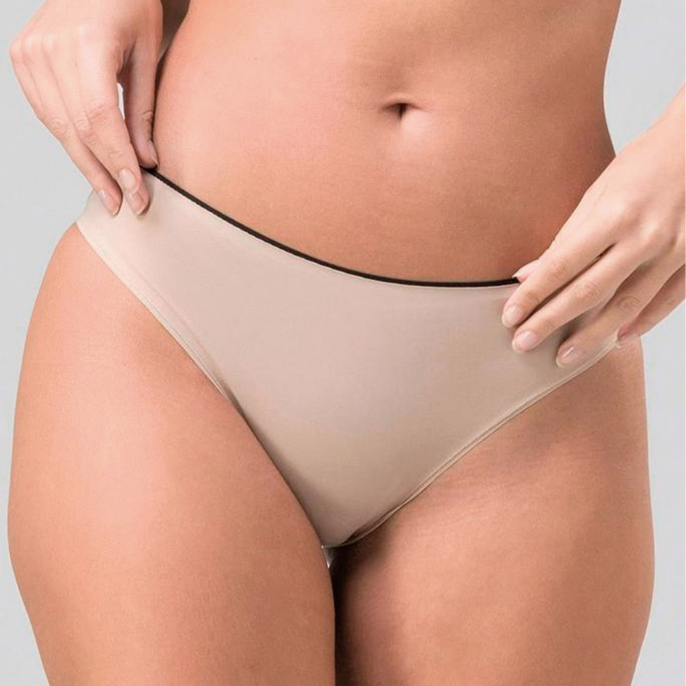 Женские трусы слипы бежевые LUNA SPLENDIDA Miracle One 2808