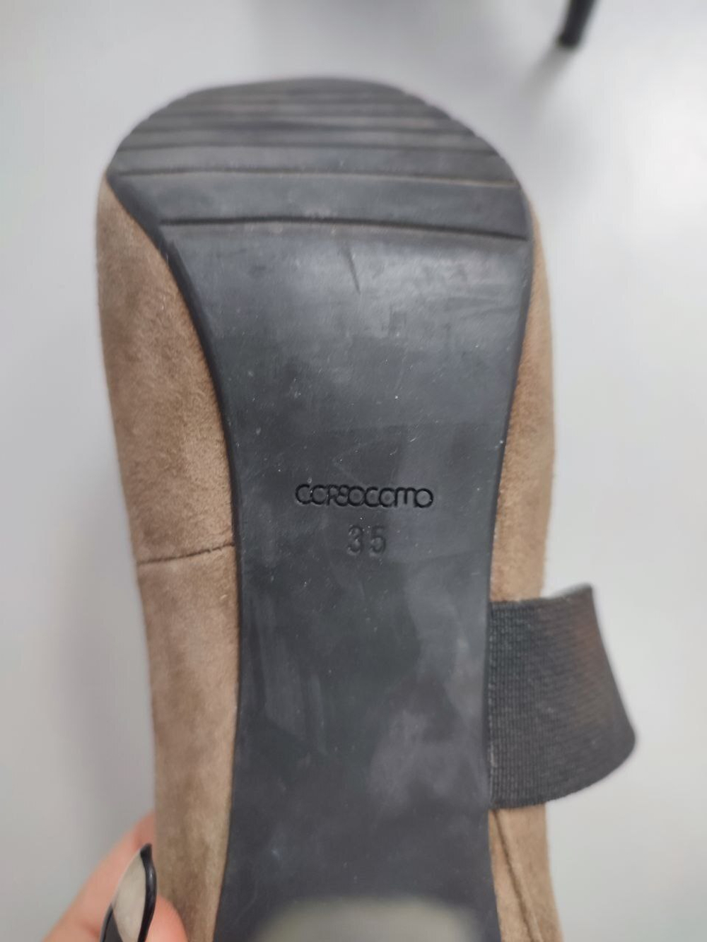 Туфли Corso Como  замшевые 35 размер