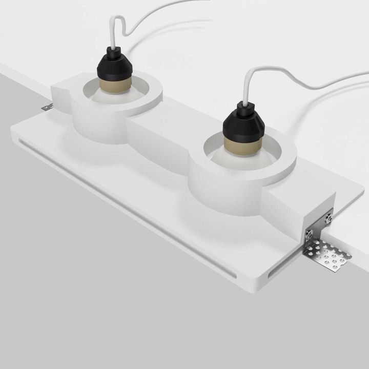 Встраиваемый светильник Maytoni Technical DL124-GU10-02-TRS-W