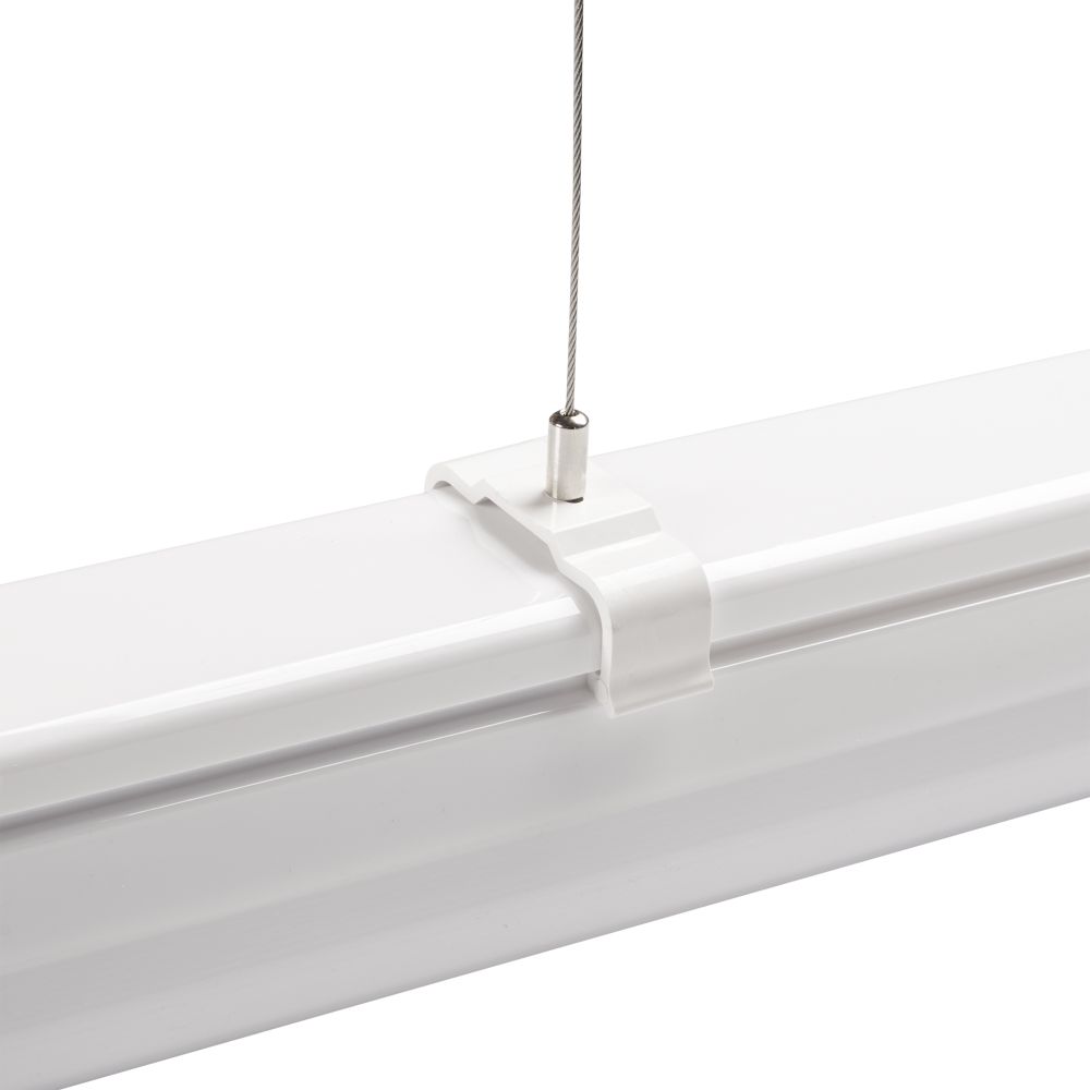 ULO-K20B 60W-4000K-L150 IP65 WHITE Светильник линейный светодиодный подвесной. Белый свет 4000К. 6540Лм. 1500Х76х76мм. Корпус белый. TM Uniel.