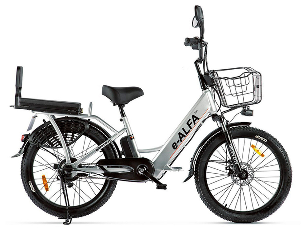 Электро фэтбайк GREEN CITY e-ALFA Fat (Eltreco)