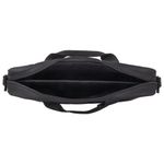 Сумка портфель BRAUBERG PRACTICAL с отделением для ноутбука 15,6", Grey line, черная, 29х40х7 см, 272604