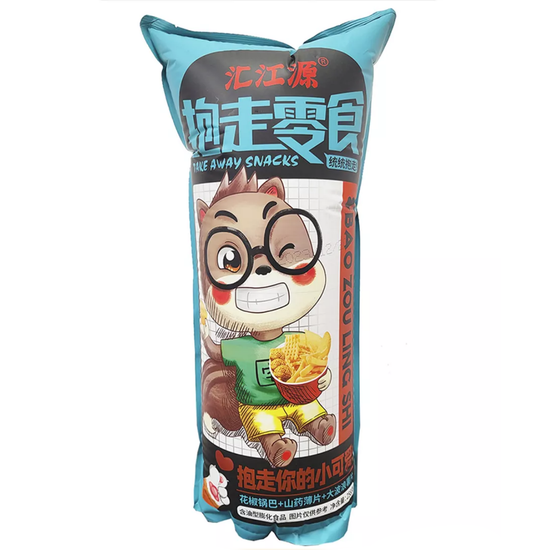 Чипсы воздушные Bao Zou Ling Shi три вкуса ассорти