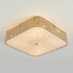 Citilux Портал CL324282 Люстра хрустальная Золото