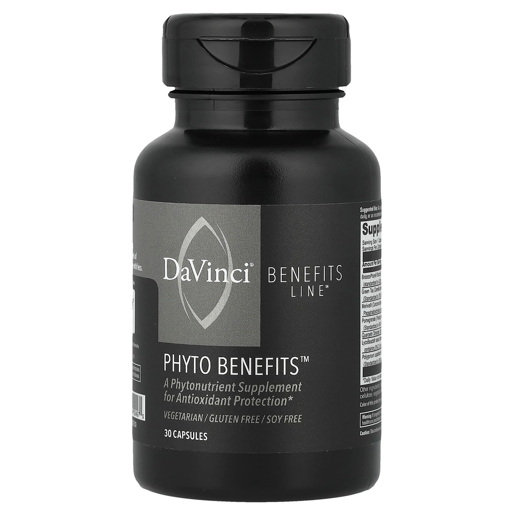 DaVinci Laboratories, Benefits Line™, Phyto Benefits™, 30 капсул