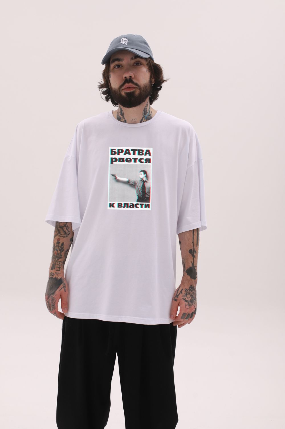 Футболка оверсайз(унисекс) «БРАТВА РВЕТСЯ К ВЛАСТИ» Футболка оверсайз(унисекс) «БРАТВА РВЕТСЯ К ВЛАСТИ»