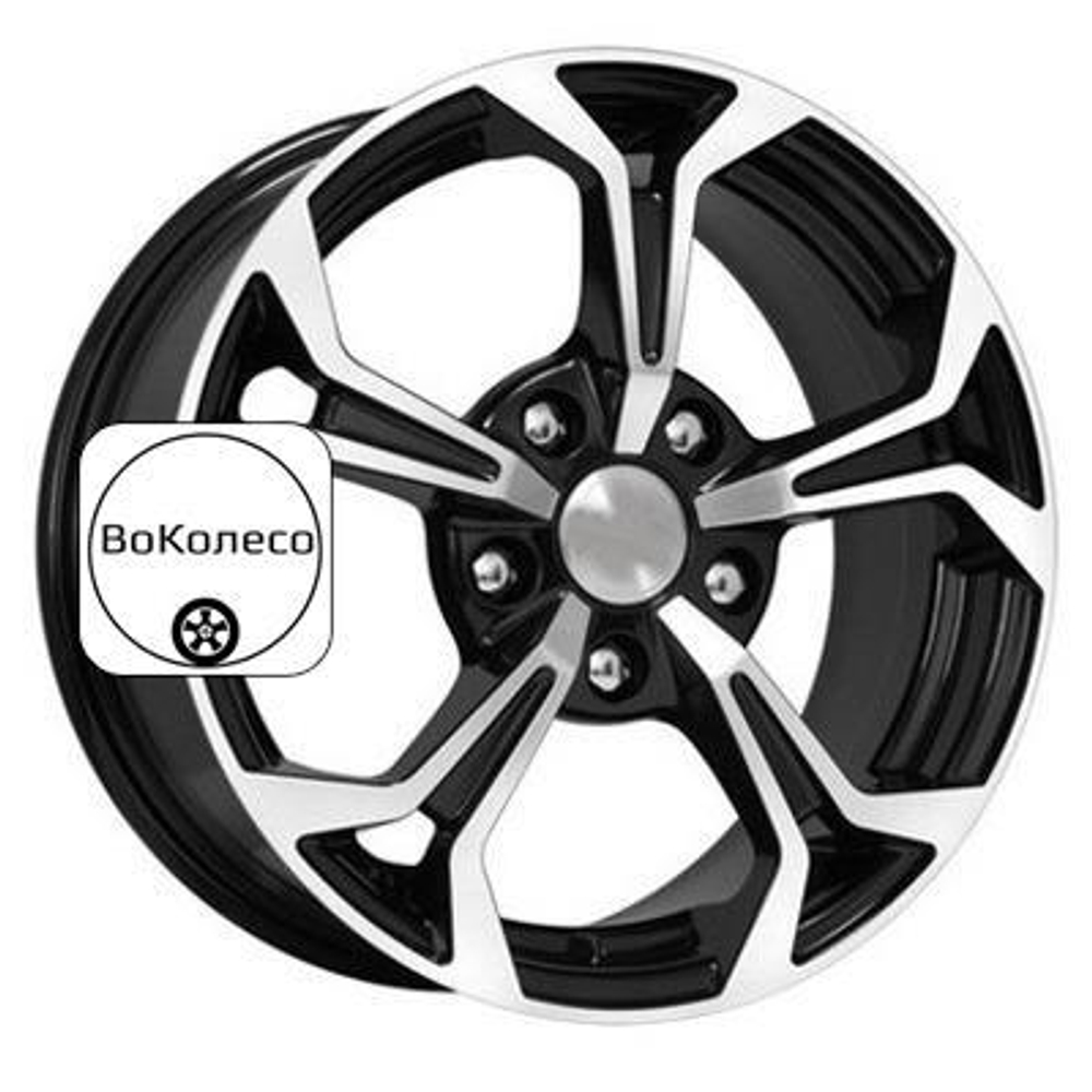 6,5x15/5x108 ET43 D67,1 Эрнесто (КС484) Блэк Джек iFree