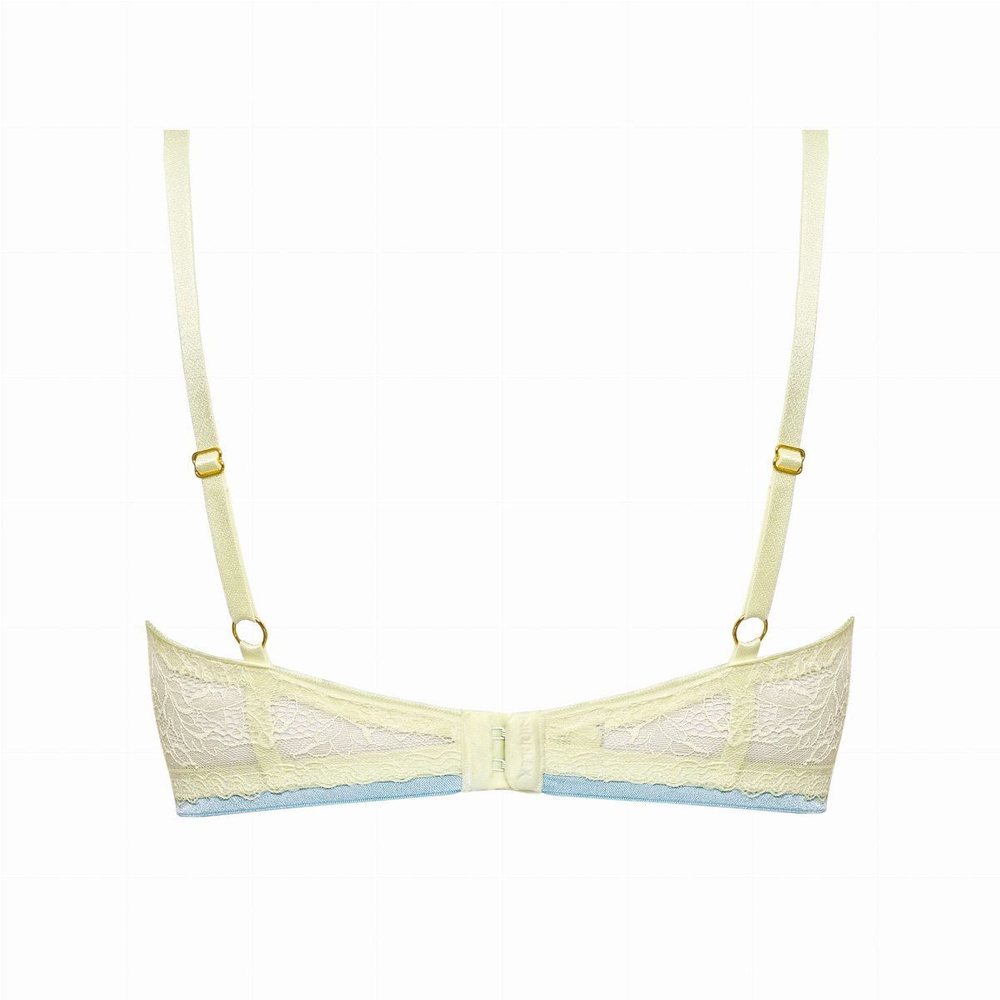 Пуш-ап бюстгальтер Ilona (Размер: 65E) (Цвет: желтый)