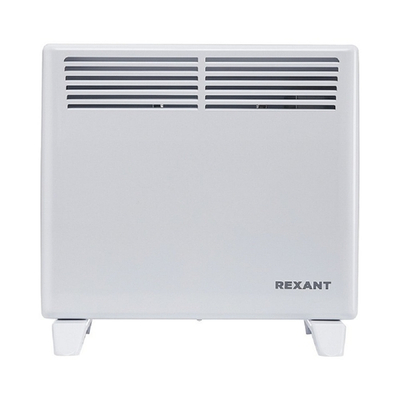 Rexant (60-0115) Конвектор электрический с механическим термостатом, 1кВт, Х-нагревательный элемент, ножки