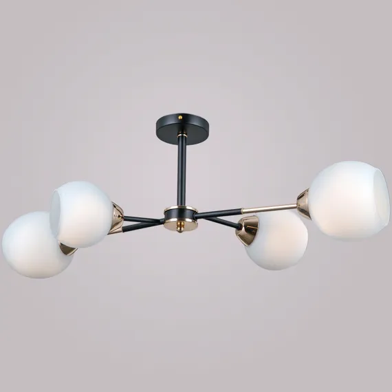 IL0715-4CSQ-24 BK GD LIBRA светильник потолочный