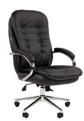 Офисное кресло Chairman 795 ЭКО Россия экокожа черный