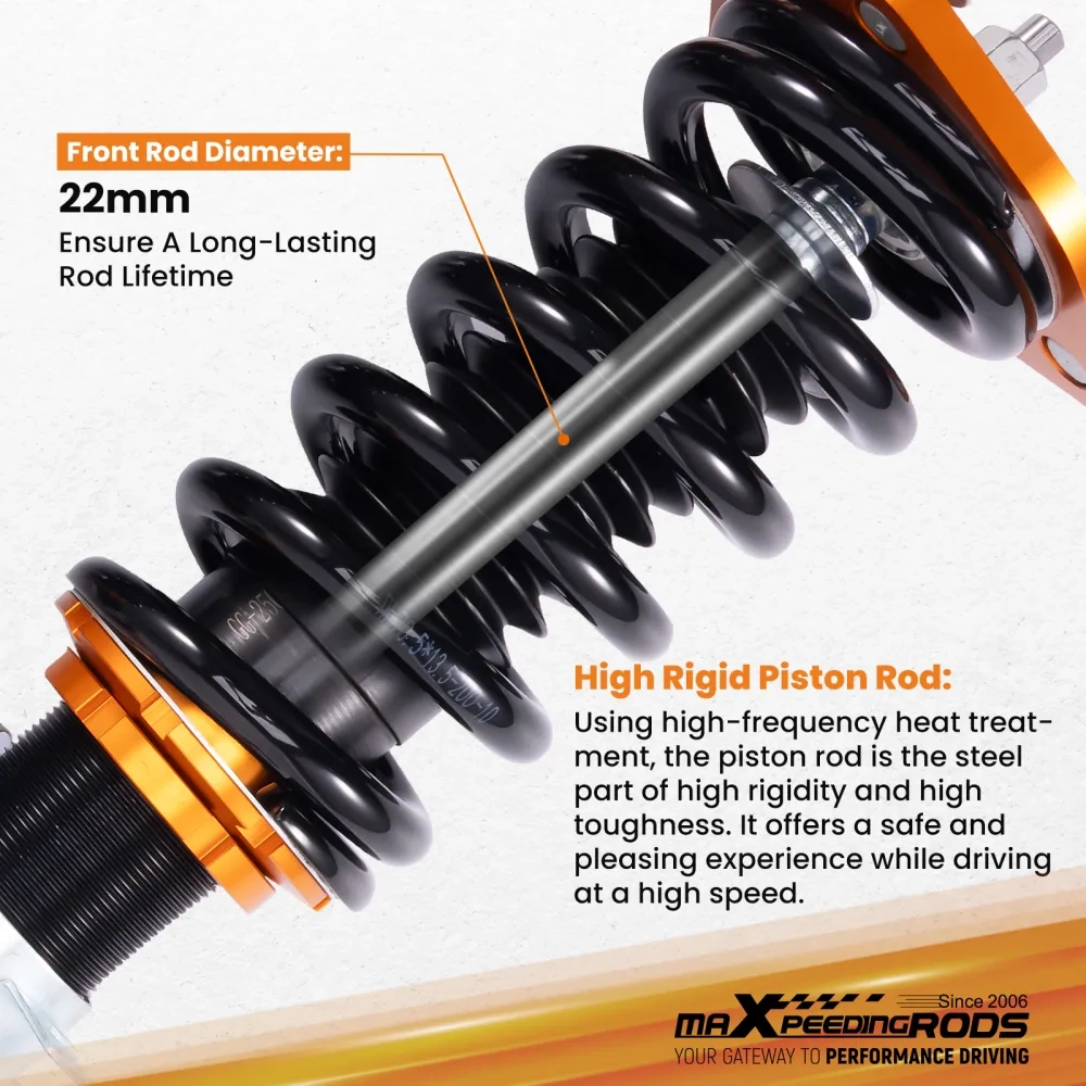 Coilovers Lowering Suspension Kit подходит для автомобиля NISSAN 350Z 03-08 / Compatible for INFINITI G35 03-07