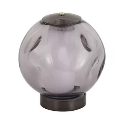 SL6520.404.01 Прикроватная лампа ST-Luce черный жемчуг/прозрачно-дымчатый LED 1*5W 4000K HELMI