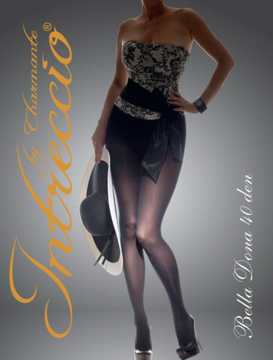 Колготки женские классические для крупных женщин CHARMANTE BELLA DONNA 40