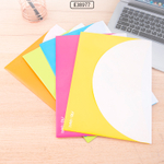 Папка-конверт на кнопке DELI "RIO", А4, 0,18 мм, с карманом, ассорти