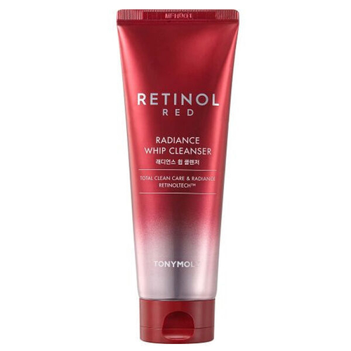 Антивозрастная восстанавливающая пенка для лица c ретинолом TonyMoly Red Retinol Radiance Whip Cleanser, 150мл