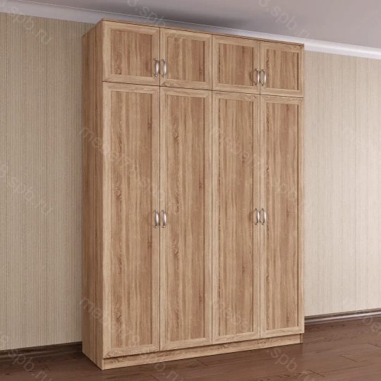 Шкаф распашной с антресолью 4/8