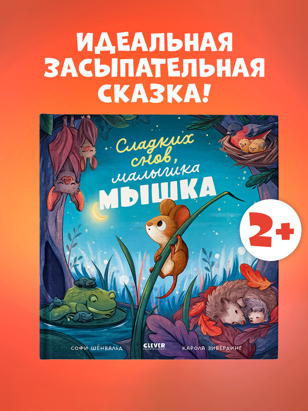 Книжки-картинки. Сладких снов, малышка мышка!
