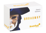 Театральный бинокль-лорнет Levenhuk Broadway 325E, красный