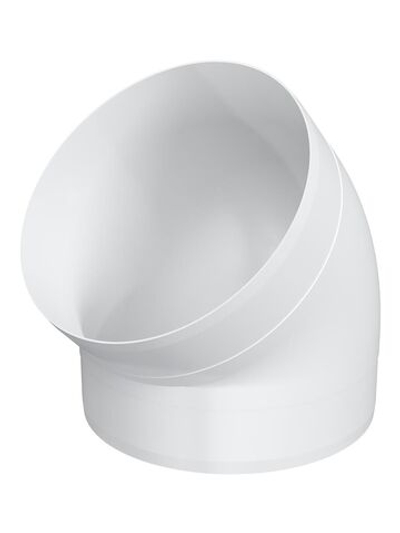 Колено ККП D160 45° пластик ERA