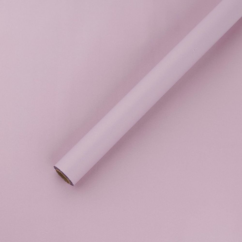 Пленка матовая "Сансин" 50смx10м 53mic Светло-сиреневый