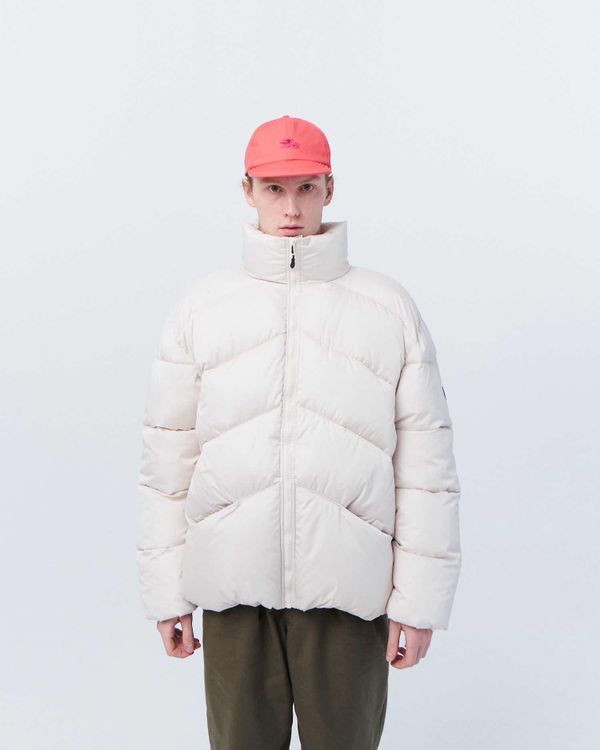 Пуховик FW23 PUFFER Ivory Белая - фото 2