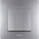 Рамка 1 пост алюминий ETIKA Legrand