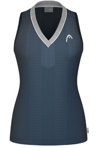 Женский топ теннисный Head Performance Tank - небесный