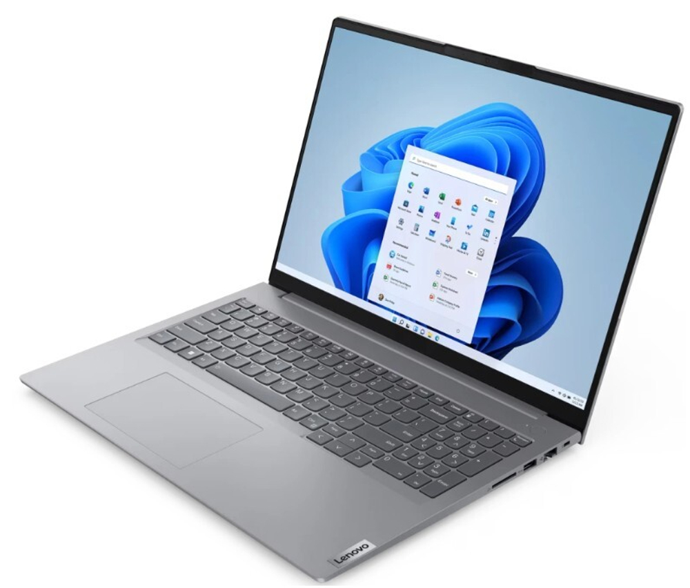 Ноутбук  Lenovo ThinkBook 16 G6 IRL 16 ", Core i5, 16 Гб RAM, 512 Гб SSD, Iris Xe Graphics, Серый