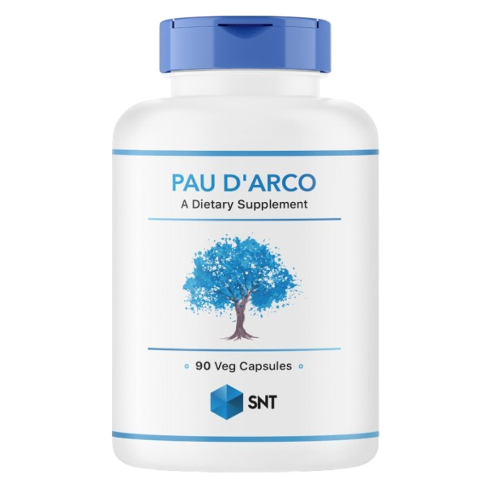 SNT Pau D'Arco 500 mg 90 veg capsules, Пау Д Арко !!!Срок 26.08.2025