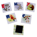 Азбука магнитная (Ракета)