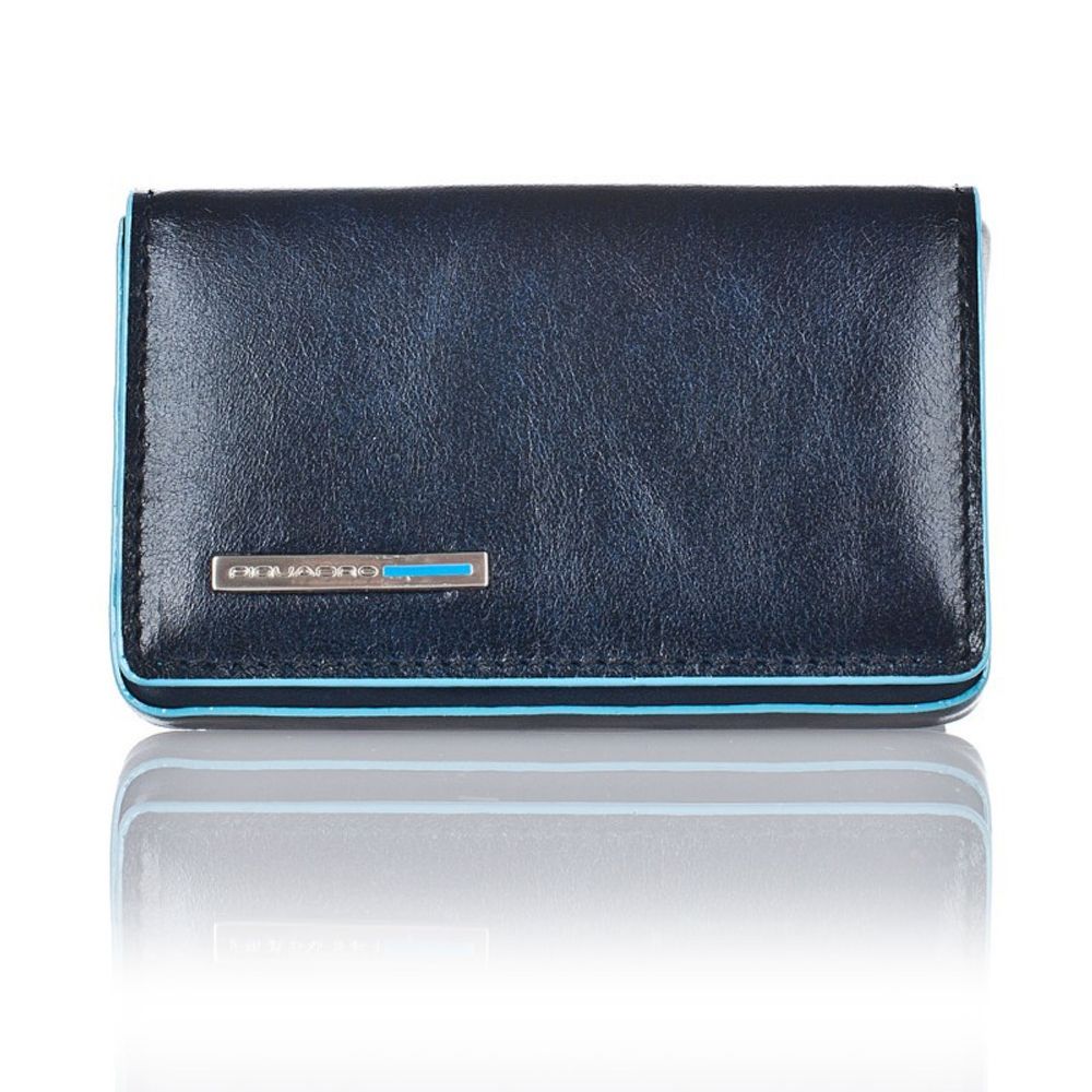 Чехол для визитных карт Piquadro Blue Square синий (PP1263B2/BLU2)