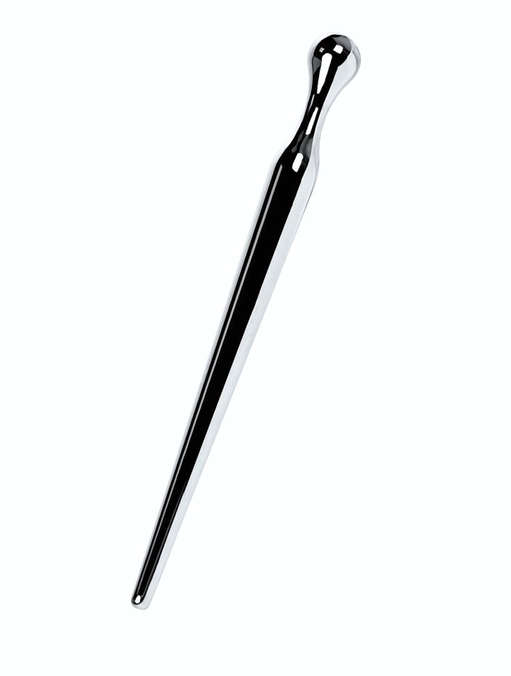 Серебристый уретральный плаг-игла TOYFA Metal - 10 см. (Цвет: серебристый)