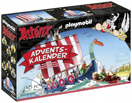 Конструктор Playmobil Asterix - Адвент-календарь Пираты Астерикса - Плеймобиль Астерикс 71087